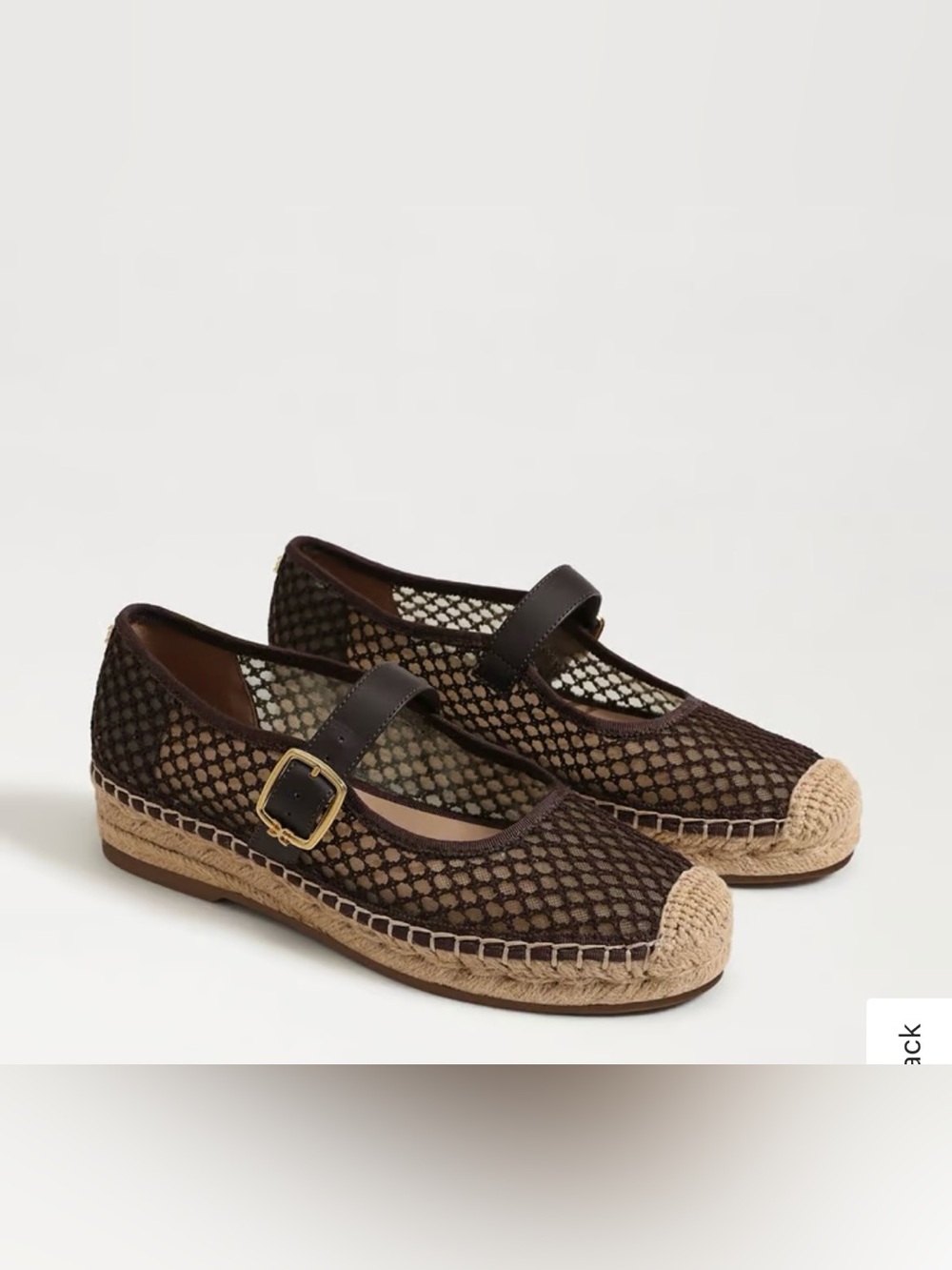 NWT Sam Edelman Mackie Mesh Espadrille Mary Jane
